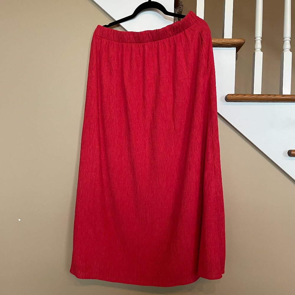 Abercrombie & Fitch Crinkle Set maxi skirt sz L